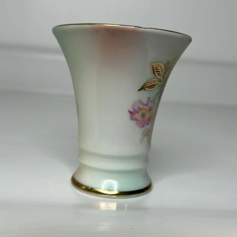 Schumann Arzberg Germany 🌹 Vintage Floral Small Porcelain Bud Vase #52 - Picture 7 of 16